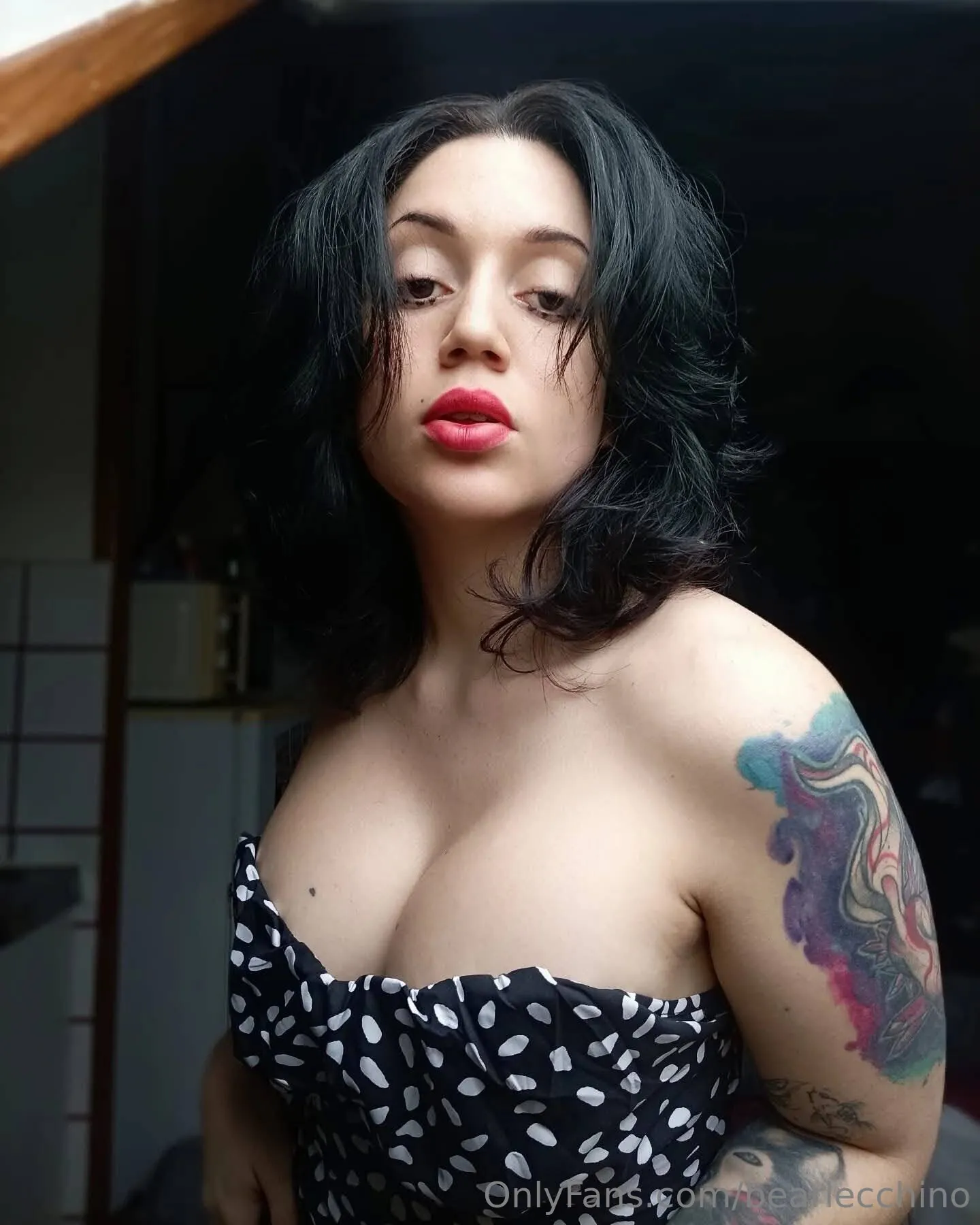 Bearlecchino tattooed camshow