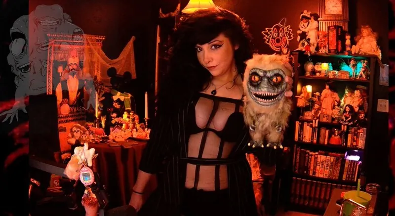 Scaroline goth camshow