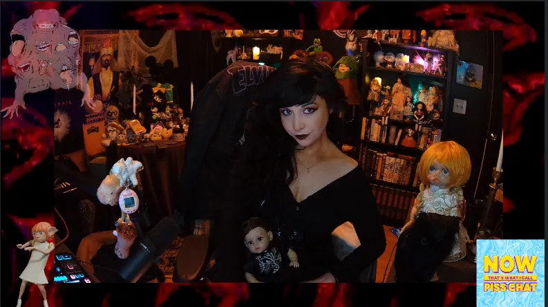 Scaroline goth camshow