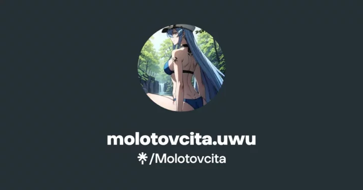 Molotovcita — OnlyFans leaks, alt cam & pics